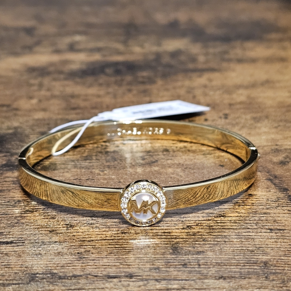MK Gold Bangle